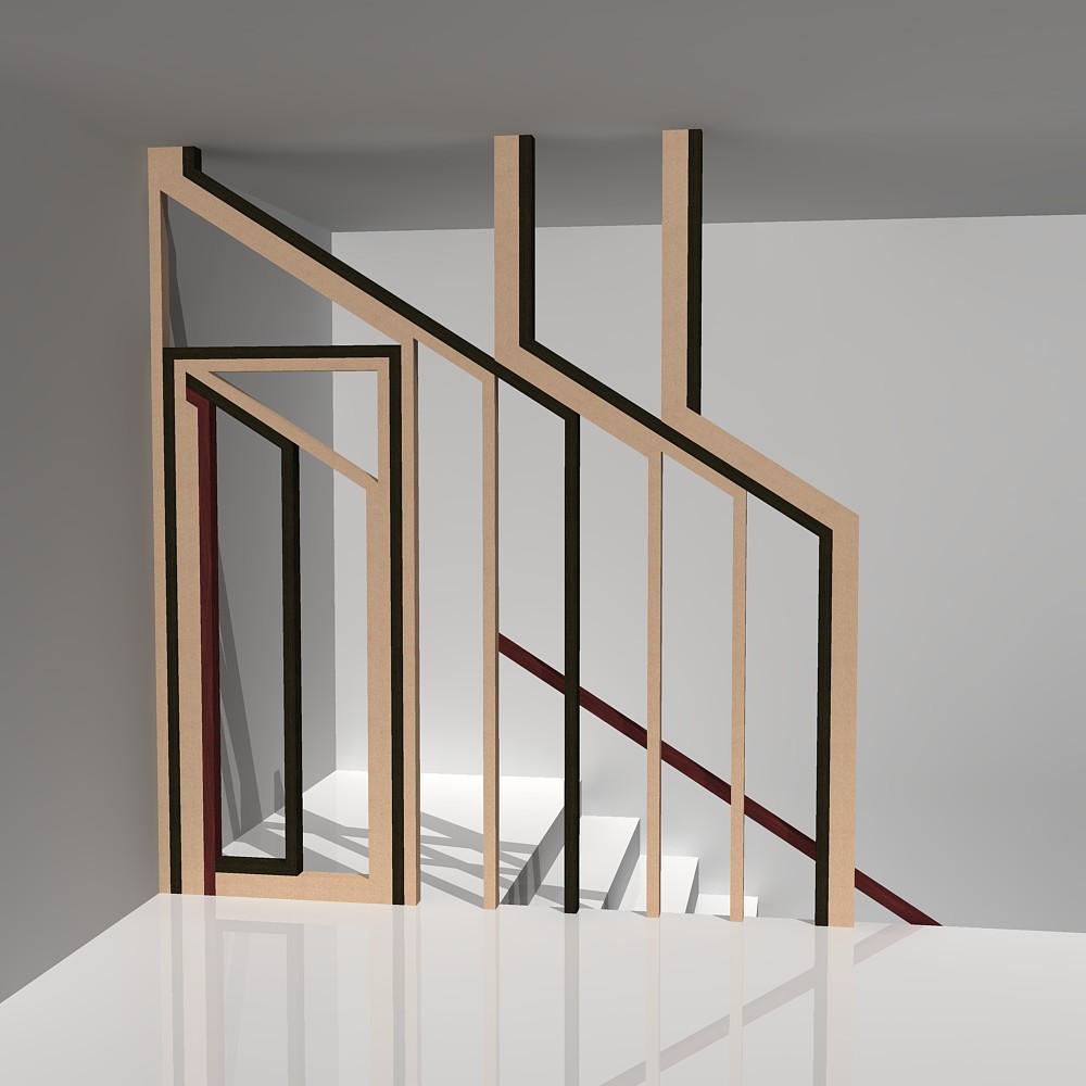 Cierre de escalera GRATITUD by Ernesto Oñate Cierre de escalera GRATITUD by Ernesto Oñate