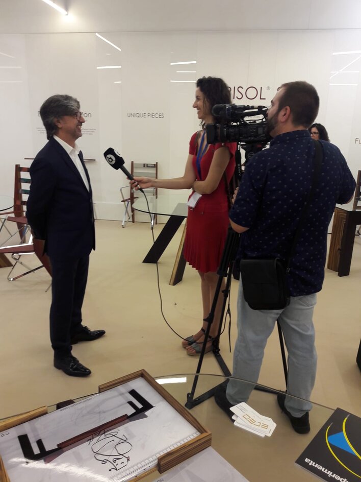 Ernesto Oñate en Feria Hábitat Valencia 2018 Ernesto Oñate en Feria Hábitat Valencia 2018