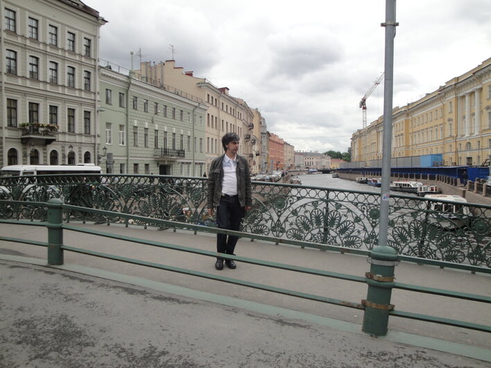 Ernesto Oñate en San Petersburgo Ernesto Oñate en San Petersburgo